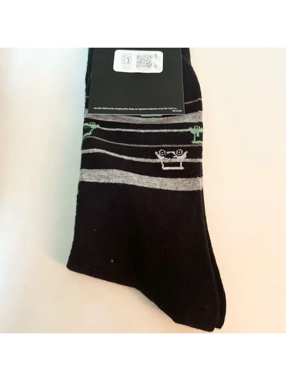PGA Tour Men’s Socks Golf Carts Shoe Size 9 - 12 NWT